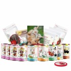 Hund Nassfutter Hunde-Schnupperpaket 400g 1 Set mit verschiedenen Sorten / Flocken / Testpackungen -2- Anifit